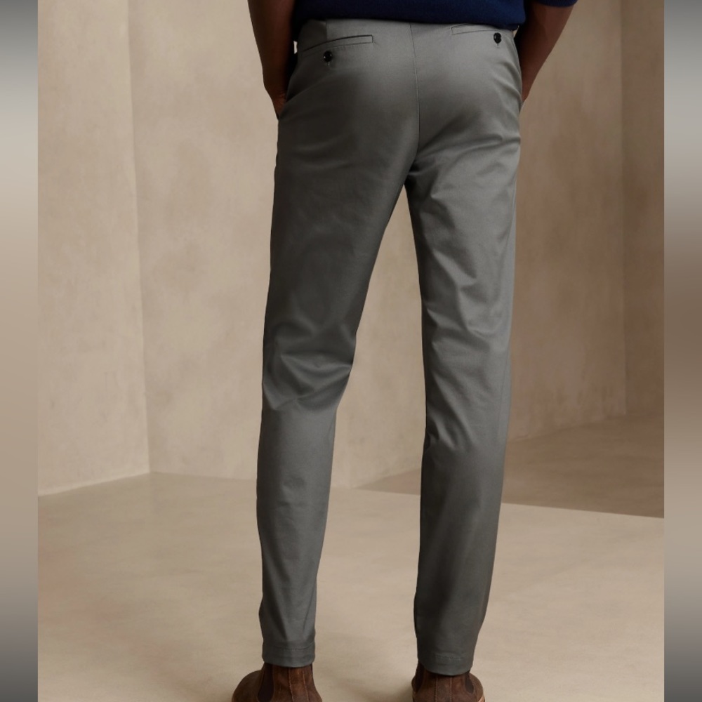 Banana Republic slim fit pants, dark charcoal grey, 34x32, worn less than 5x